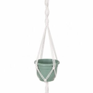 Shop Iowa Small Macrame Basket Small Macrame Basket